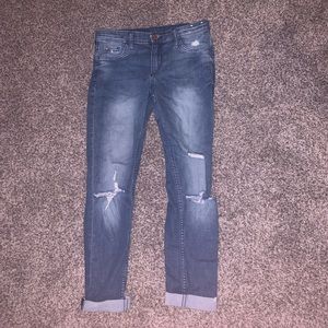 H&M girls distressed jeans